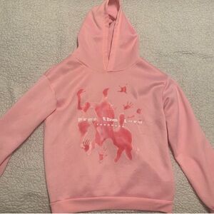 Pink Graphic Hoodie